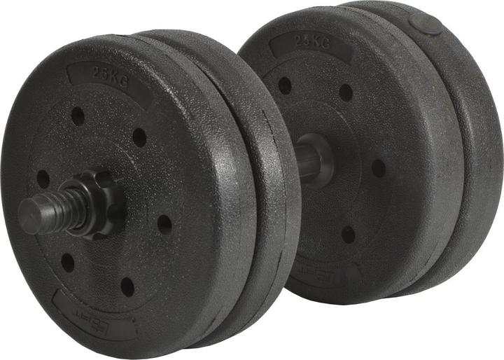 Eb Fit Manubrio con peso regolabile, 11 kg (10+1)