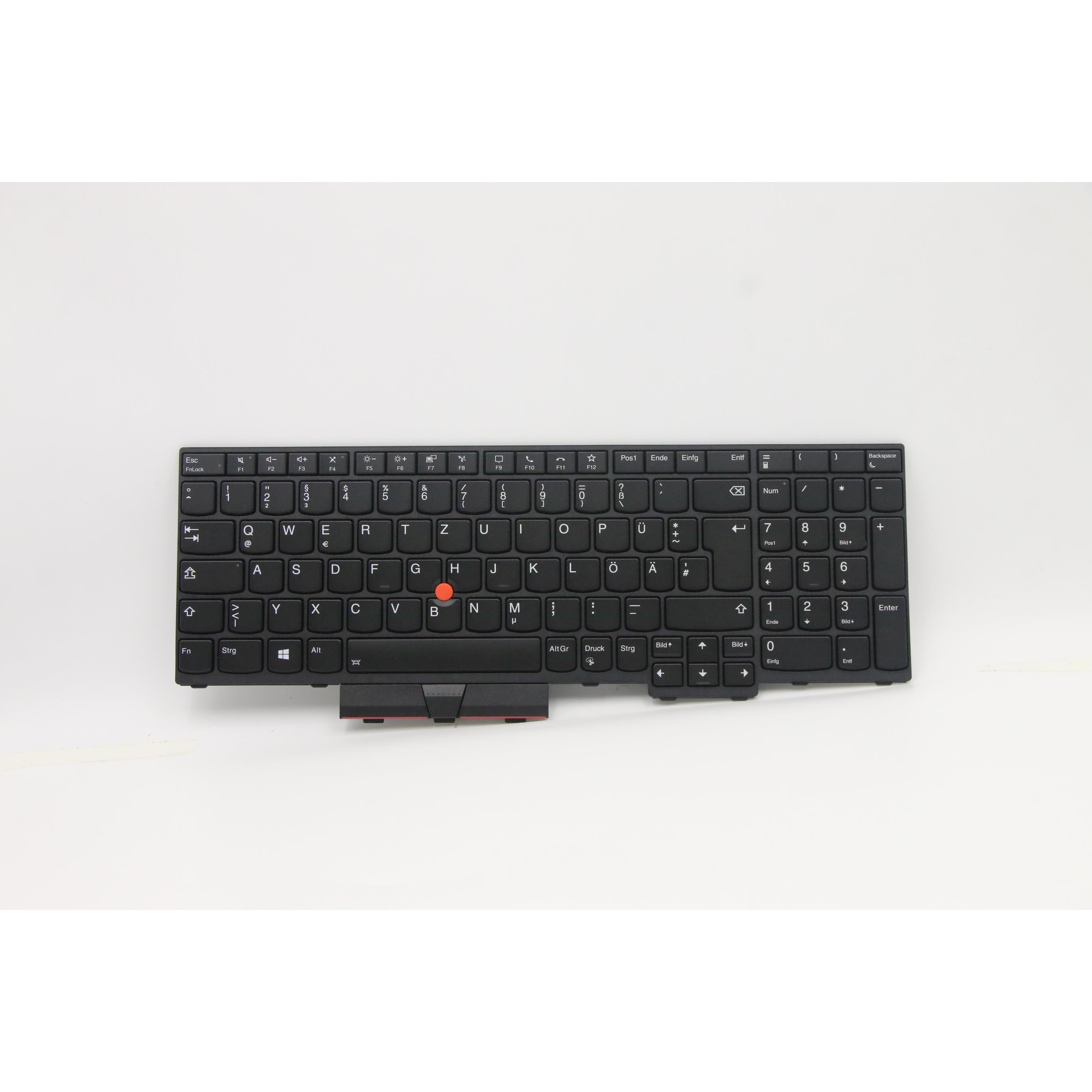 Lenovo Keyboard BL German, Notebook Ersatzteile, Schwarz
