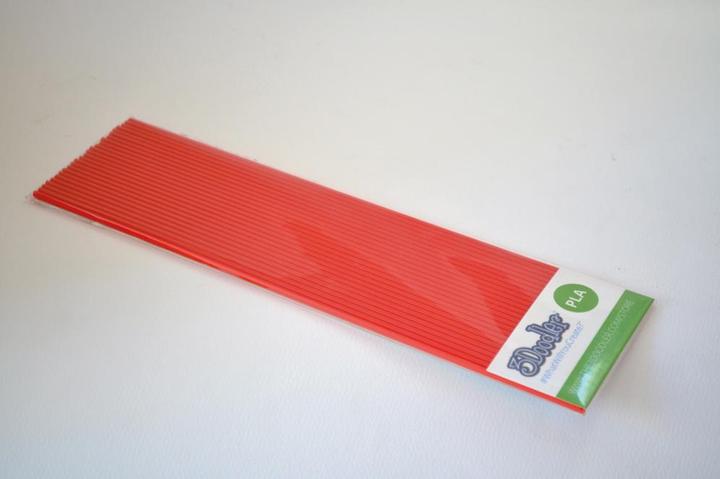 Immagine prodotto 3Doodler Create+ Filamento PLA Rosso 24 Pezzi "Peperoncino Rosso 24 Confezione (PLA, 1.75 mm, 63 g, Rosso)