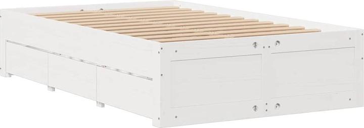 Produktbild vidaXL Bett mit Regal (140 x 200 cm)