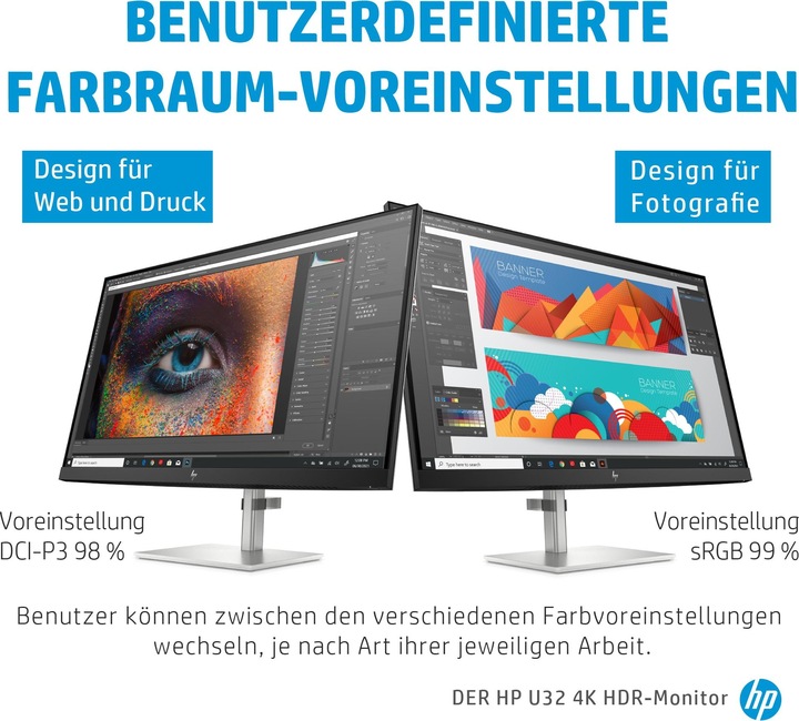 Produktbild HP U32 (3840 x 2160 Pixel, 31.50")