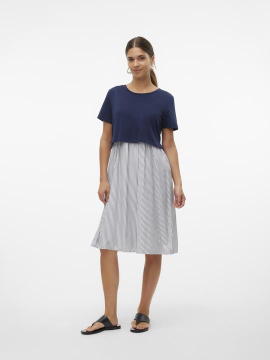 Image du produit Mamalicious Coupe normale Col en U Robe midi (M)