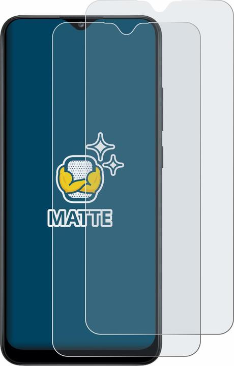 Actual product image BROTECT Anti-glare screen protector matt (2 Piece, Samsung Galaxy A02s)