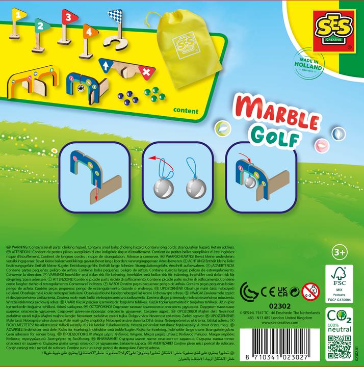 Image du produit Ses Knikker Golf - Mini-golf en bois