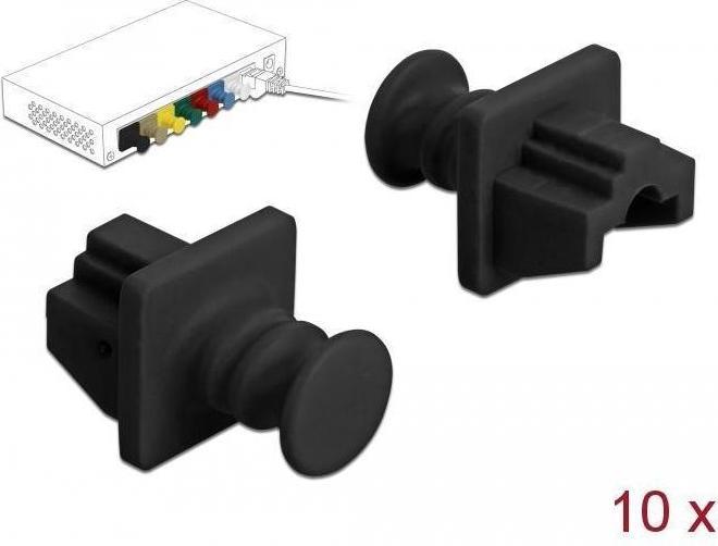 Image du produit Delock Protection contre la poussière pour la prise RJ45 (Module aveugle)