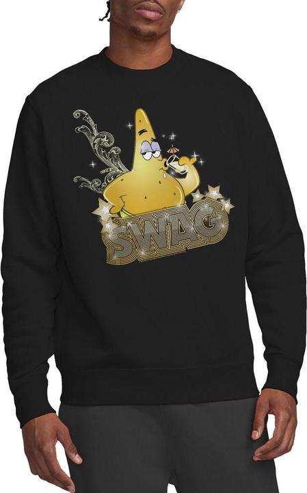 Immagine prodotto Spongebob Squarepants Patrick Has Swag Felpa Adulto Unisex (XXL)