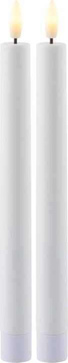 Actual product image Sirius LED Candles Set Sille, 2 cm x 350 mm, White, Rechargeable (2 x)