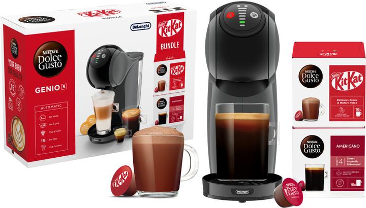 Actual product image Nescafé Dolce Gusto Genio S KitKat Capsule Coffee Maker Bundle Pack (NESCAFÉ Dolce Gusto)