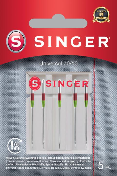 Immagine prodotto Singer Ago per macchina da cucire UNIVERSAL, 70/10, confezione da 5