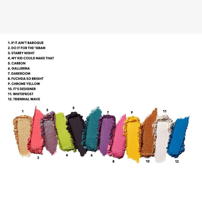 Produktbild MAC Cosmetics Connect in Color Palette Eyes X12 Hi-Fi Colour (Hi-Fi Colour)