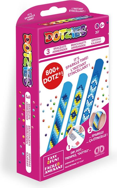 Image du produit Diamond Dotz Diamond Painting Bracelets bleus