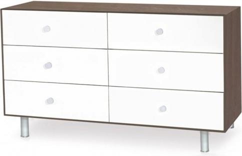 Oeuf Commode à langer "Merlin 6" (base : Classic), noyer