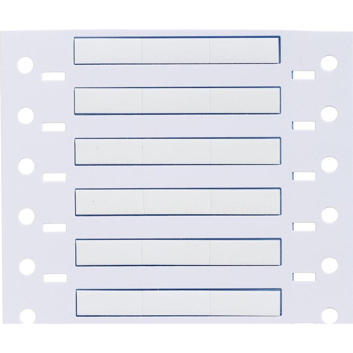Thumbnail - Brady, Etiketten, PS-125-2-WT-3, B-342, Permasleeve, wärmeschrumpfd. Polyolefin, Weiss, 16,9 x 6mm, für Kabeldu