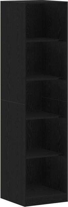 Produktbild VidaXL Kleiderschrank aus schwarzer Eiche 50x50x200 cm Möbelspanplatte (50 x 50 x 200 cm)