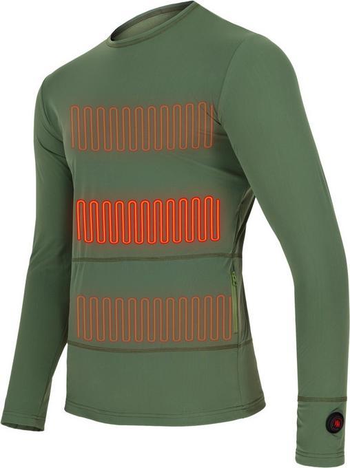 Actual product image Glovii GJ1CS Shirt/Top Blouse Round Neck Long Sleeve Elastane, Polyester (S)