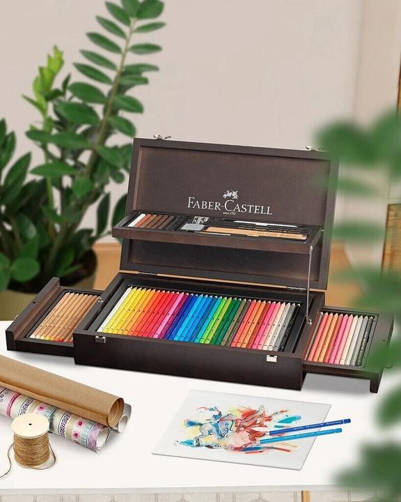 Produktbild Faber-Castell Holzkoffer Art&Graphic Collection (125 x)