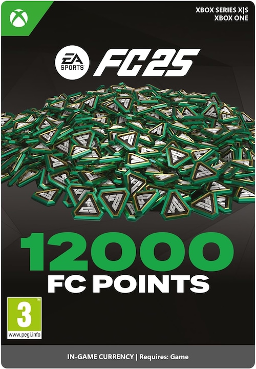Actual product image Microsoft Xbox EA SPORTS FC 25 - FC POINTS 12000 Download Code