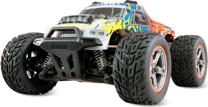 Amewi MAX20 Monstertruck Brushed 4WD 1:20 RTR blau/orange (RTR Prêt à fonctionner)