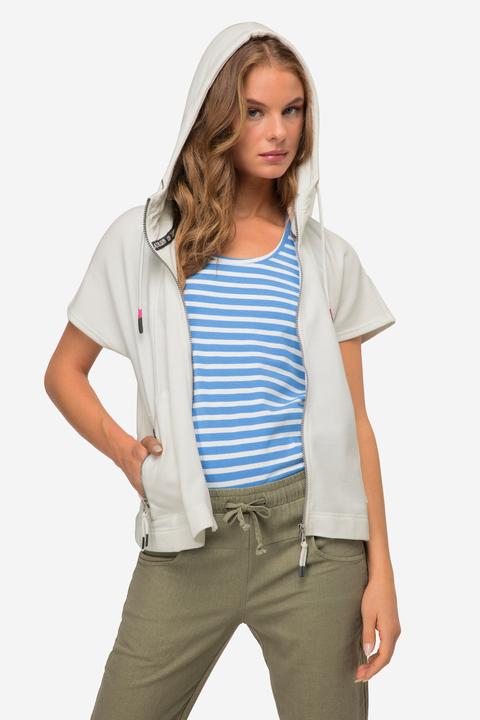 Actual product image Laurasøn Kapuzen-Weste, oversized, Zipper, Zipptaschen (L)