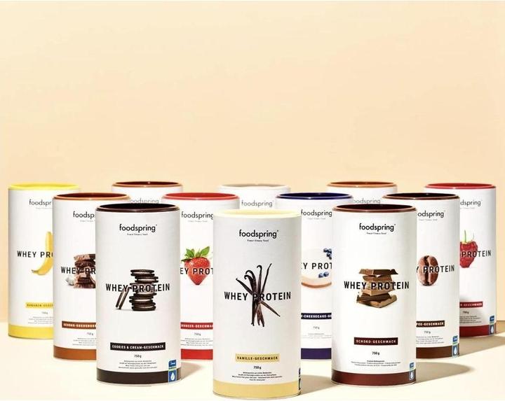 Image du produit Foodspring Protéine de lactosérum (Vanille, 1 pcs, 750 g)
