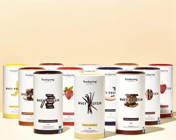Immagine prodotto Foodspring Proteine del siero di latte (Vaniglia, 1 pz., 750 g)