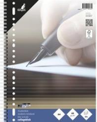 Image du produit Kangaro Collegeblock, DIN A4, quadrillé, 80 feuilles quadrillées 10 mm, perforé 23 fois, 60 g/qm, sans marge (A4, Quadrillé)