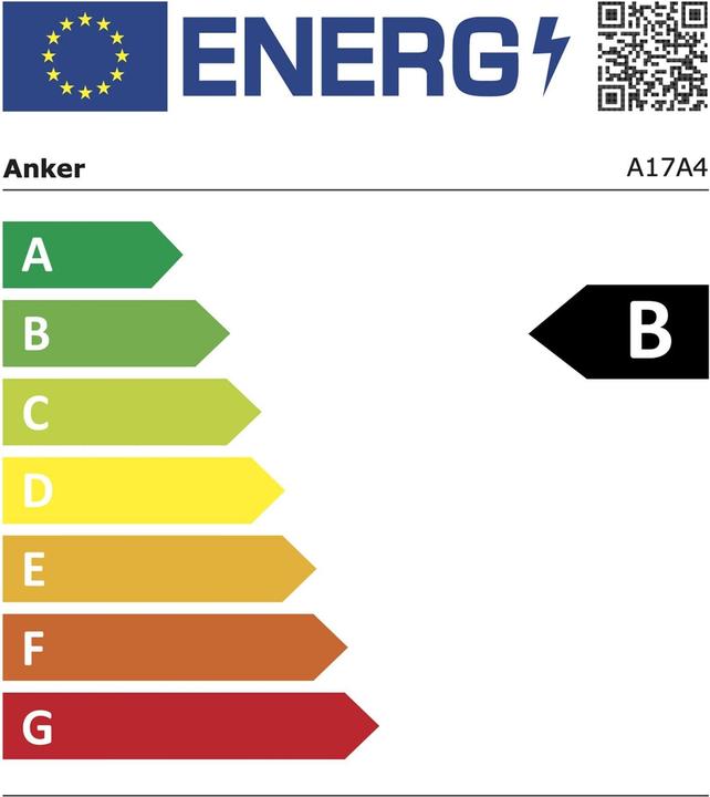 Energie-Label Anker Solix EverFrost Powered Cooler 2 40L (40 l)