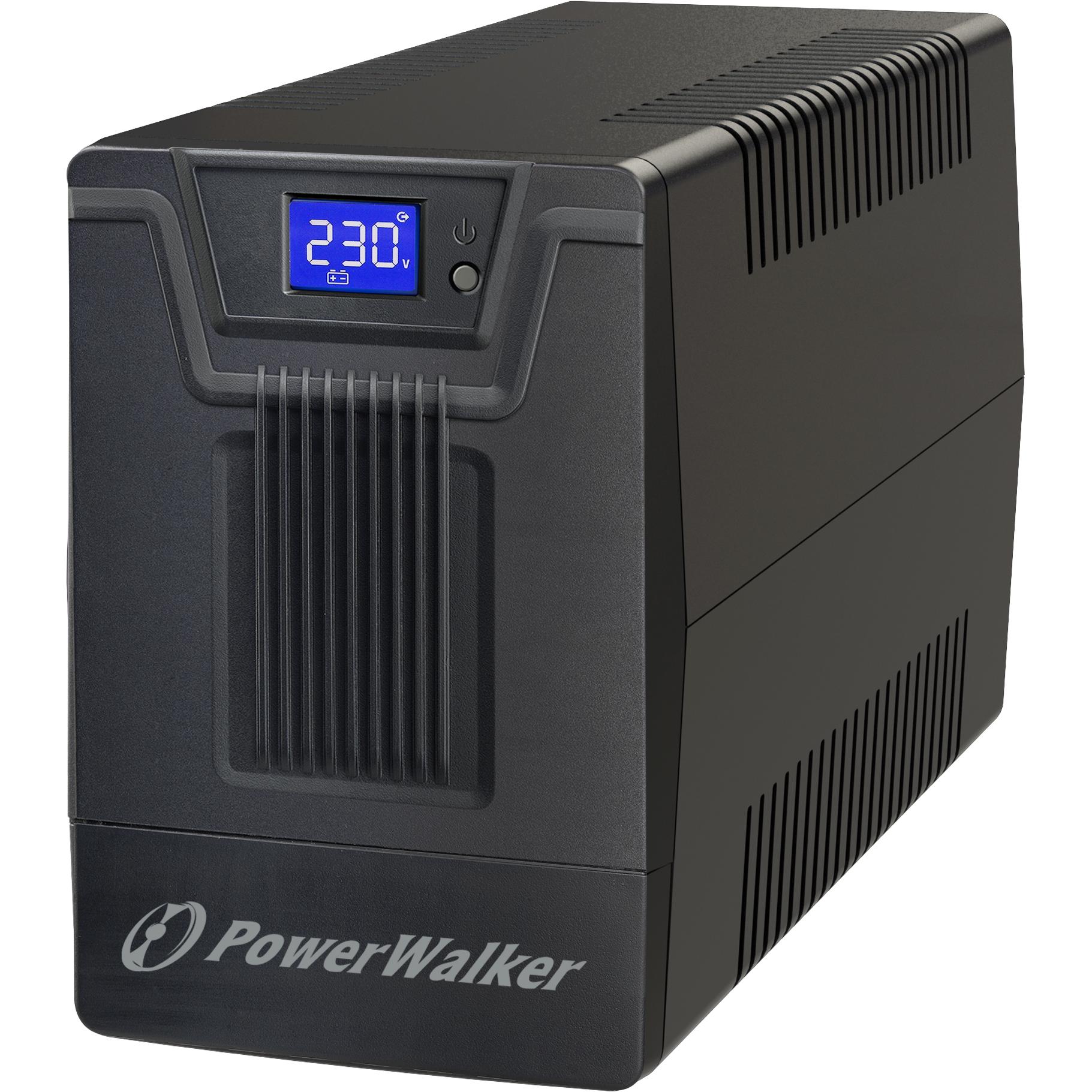 Powerwalker VI 1000 SCL (1000 VA, 600 W, Line-Interaktiv USV), USV