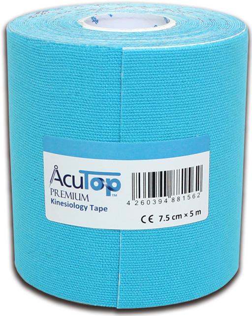 Produktbild AcuTop Premium Tape L 7.5cm x 5 m Blau (5 m)