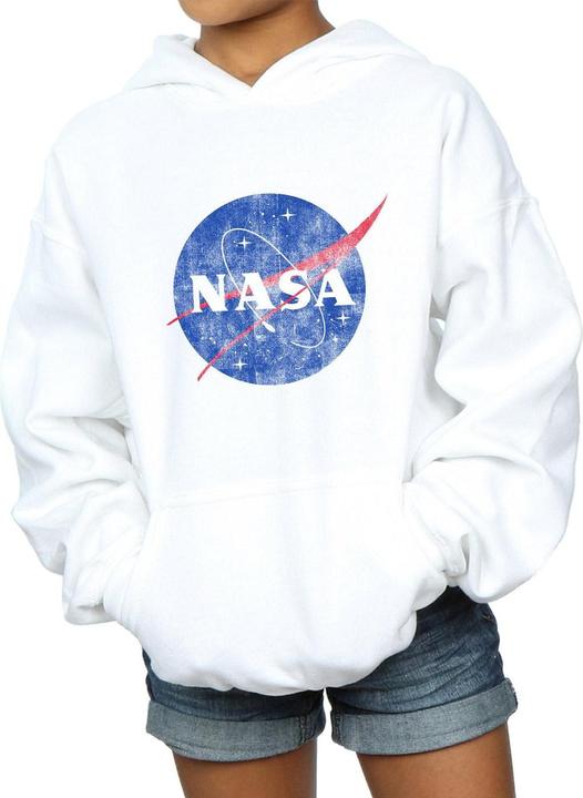 Image du produit Nasa - Sweat à capuche CLASSIC INSIGNIA LOGO DISTRESSED - Fille (128)