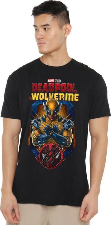 Immagine prodotto Deadpool & Wolverine Maglietta Wolverine Strappato Uomo (L)