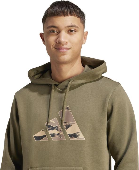 Produktbild Adidas Herren-Sweatshirt in Camouflage-Olivgrün (XL)