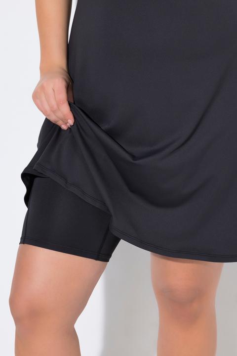 Produktbild Ulla Popken Aktivkleid, integrierte Shorts, Rundhals, ärmellos, recycelt (50, 52)