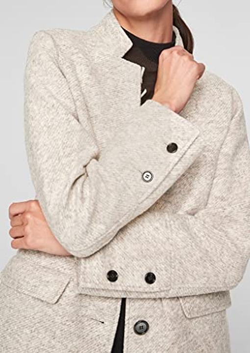 Actual product image s.Oliver Stand Collar Donkey Jacket (44)