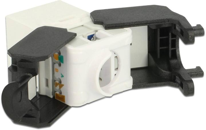Actual product image Delock Keystone module Cat.6, UTP, white (Keystone module)