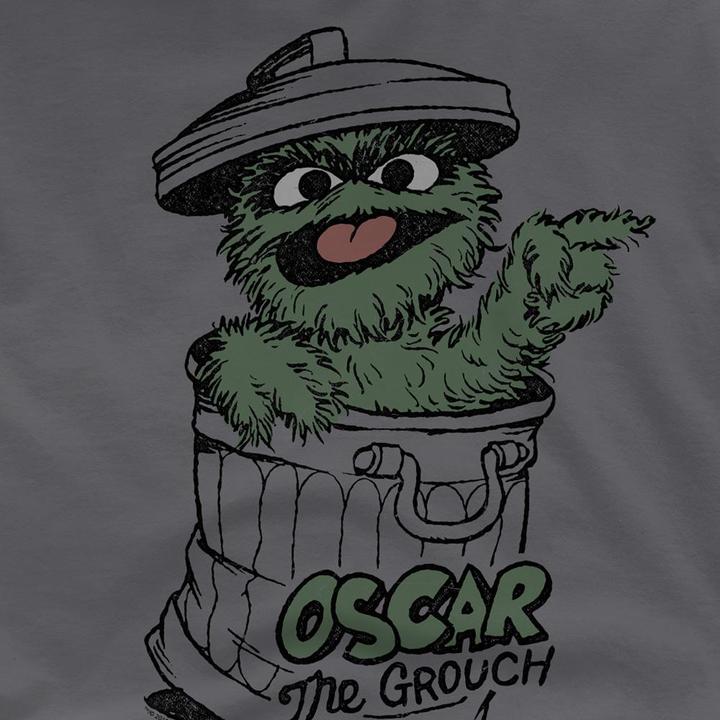 Immagine prodotto Maglietta Oscar The Grouch (Oscar il Brontolone) Adulto Unisex (3XL)
