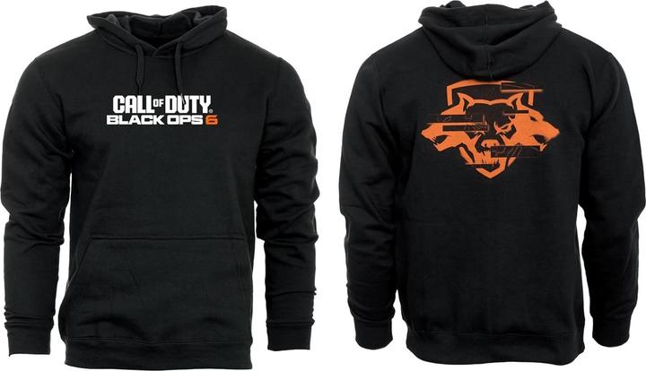 Actual product image Dpi Merchandising Call of Duty: Black Ops 6 Unisex Hoodie ""Cerberus"" Black (S)