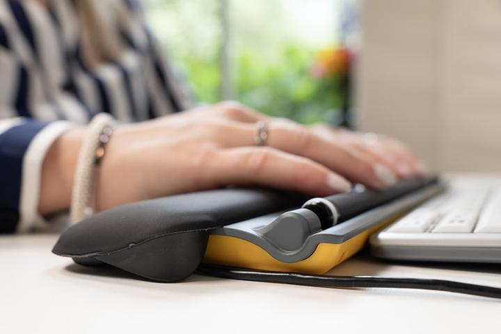 Actual product image Bakker Elkhuizen BakkerElkhuizen Mouse ErgoSlider Plus Central Mouse retail (Cable)