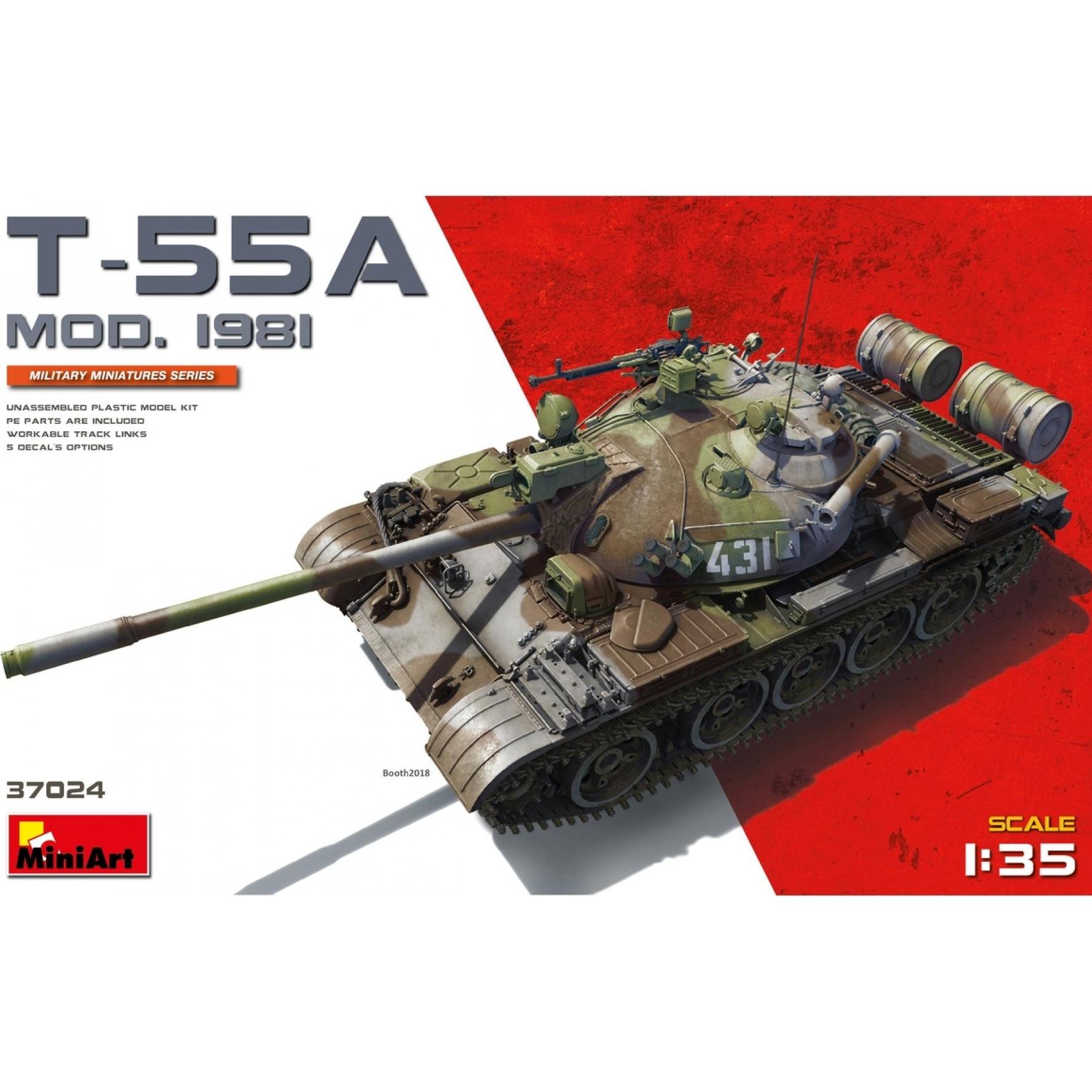 Mini art T-55A mod.1981