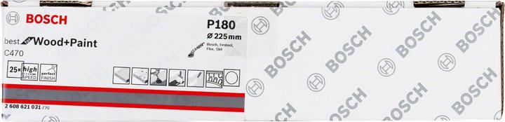 Actual product image Bosch Professional Zubehör Sandpaper for ceiling sanding (180)