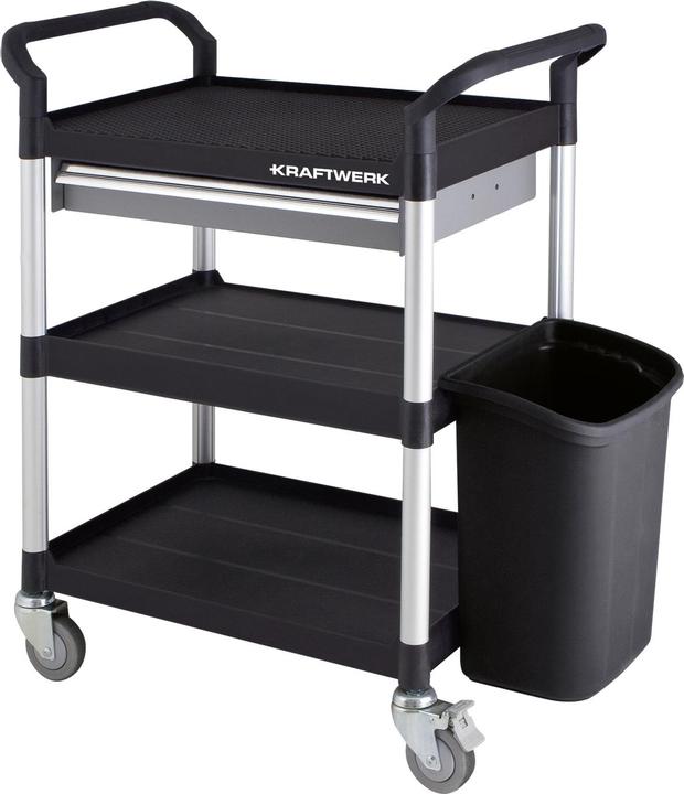 Actual product image Kraftwerk Waste garbage can for 3912
