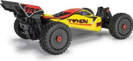 Actual product image Arrma Buggy Typhon MEGA 665, Gelb 1:8, ARTR, Fahrzeugtyp (ARR Almost Ready to Run)