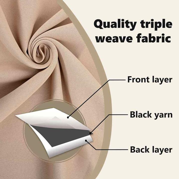 Actual product image vidaXL Verdunkelungsvorhänge (140 x 260 cm)