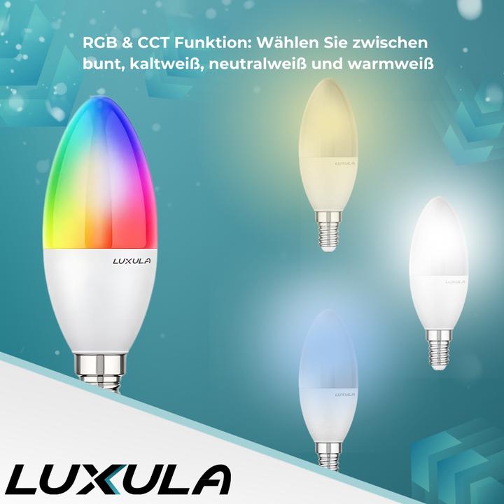 Immagine prodotto Luxula Lampada a LED (E14, 464 lm, 1x)