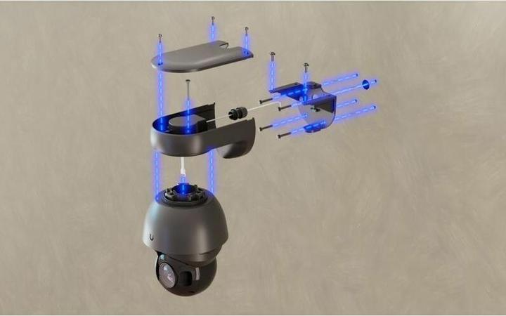 Actual product image Ubiquiti AI PTZ Precision (3840 x 2160 pixels)