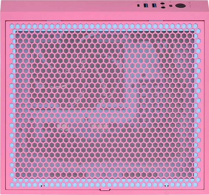Actual product image Thermaltake The Tower 200 Bubble Pink (Mini-ITX)