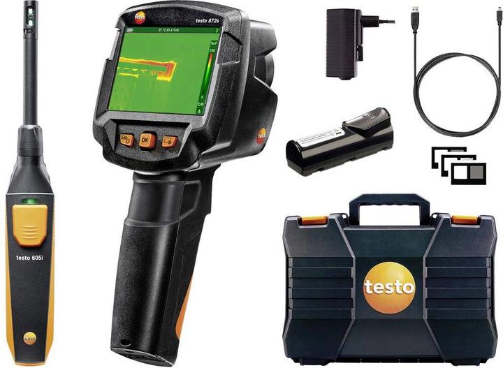 Testo 872s Building diagnosis set Thermal imaging camera -30 to +650 °C 240 x 180 pixels 9 Hz