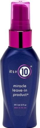 Produktbild It's A 10 Tratament pentru par Miracle Leave-in, 59.1ml (2 ml)