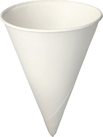 Actual product image Papstar Spouted beaker 150ml white (200x)