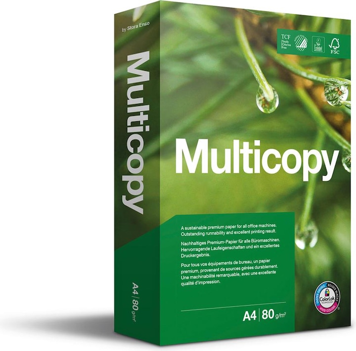 Image du produit Multicopy Papier multifonctionnel (80 g/m², 2500 x, A4)